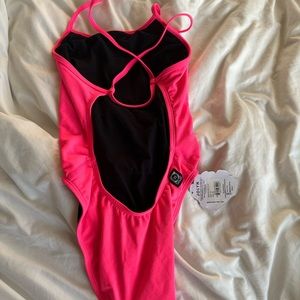 New with tags Bright pink Jolyn swimsuit size 30